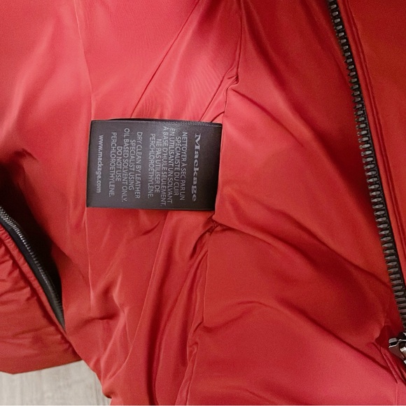 MACKAGE ADALI down coat with natural fur Signature Mackage Collar - Picture 5 of 5